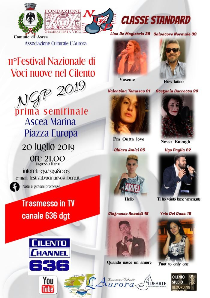 festival voci nuove cilento