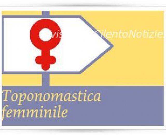 17092013 toponomastica femminile 17092013 toponomastica femminile