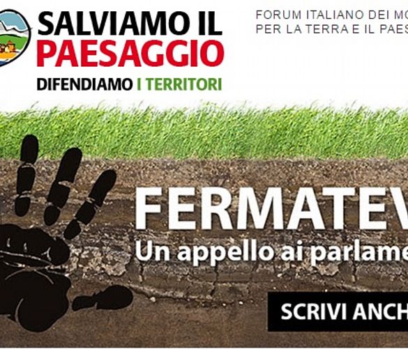 17102016 Consumo di suolo lettera