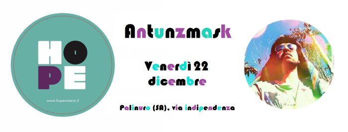 banner serata Antunzmask