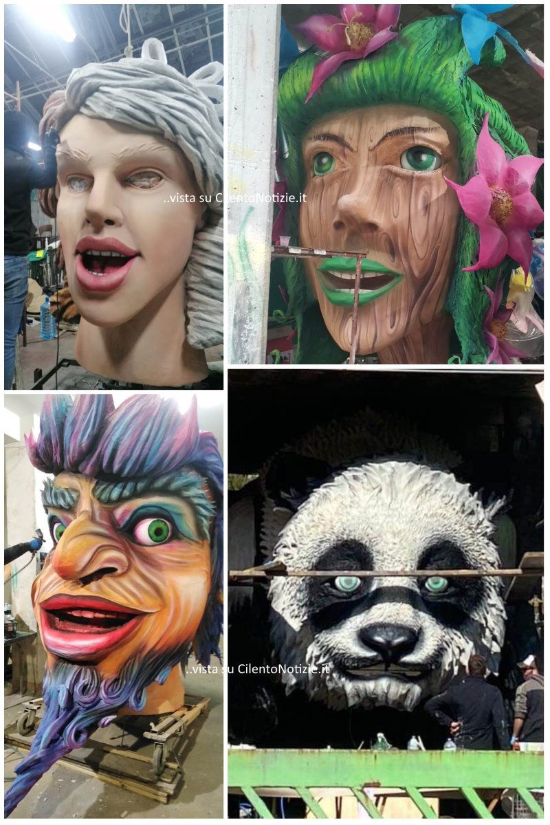 carri del carnevale di maiori 2023