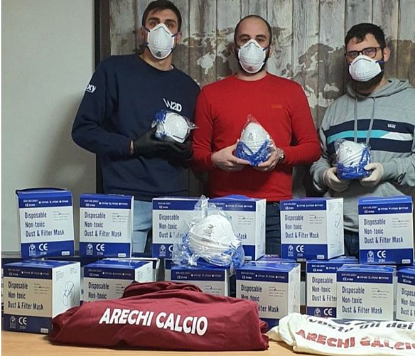 18032020 raccolta arechi calcio