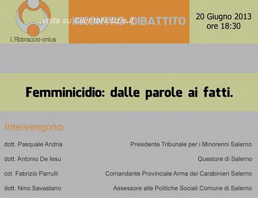 18062013 Locandina femminicidio