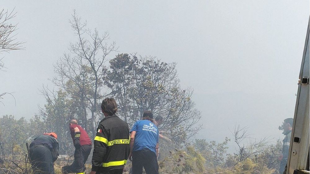 18072017 incendio ad acquavella 18072017 incendio ad acquavella