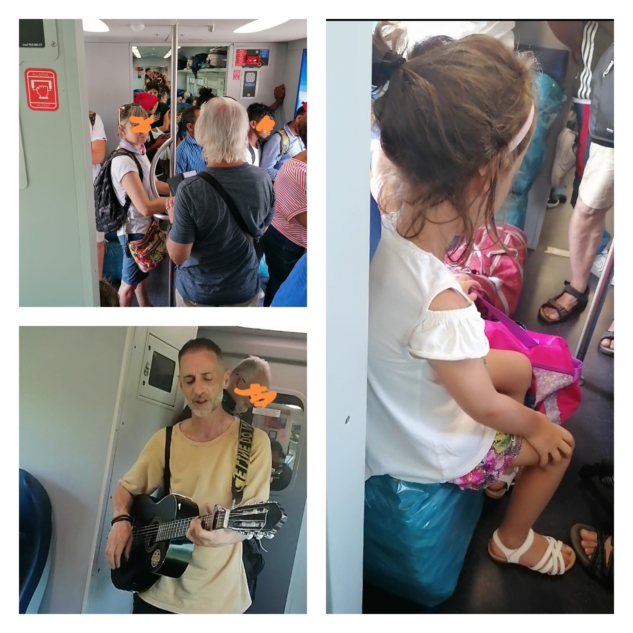 viaggio in treno cronaca