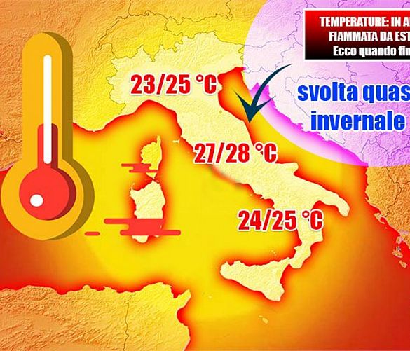 18102018 Temperature fiammata d estate svolta meteo 171018