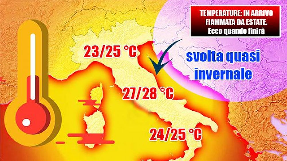18102018 Temperature fiammata d estate svolta meteo 171018