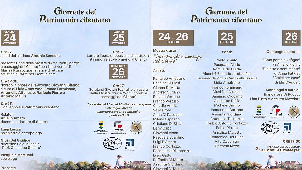 18102025 giornate del patrimonio cilentano