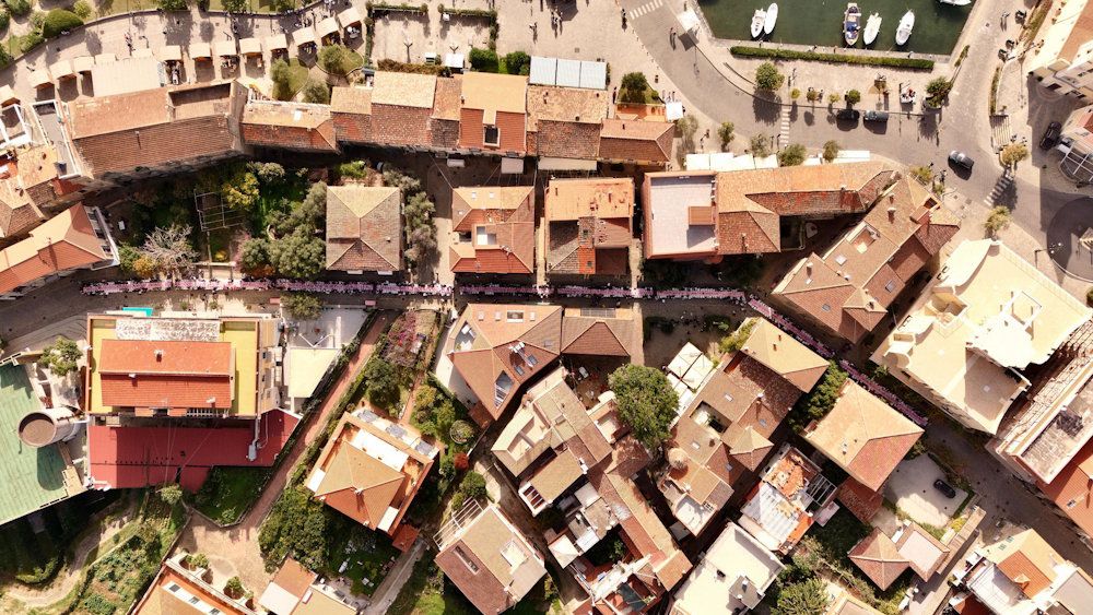 tavolata lunga record pollica dieta mediterranea