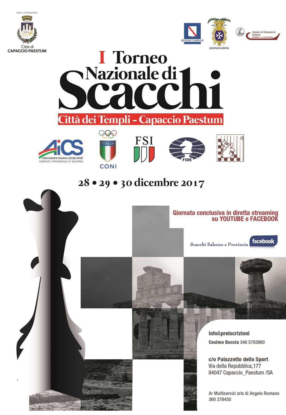 locandina torneo scacchi