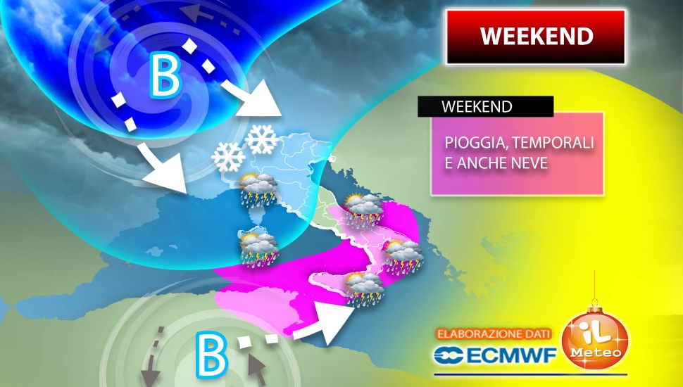 meteo weekend pre natale