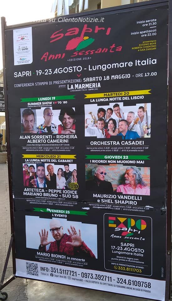 locandina sapri anni sessanta