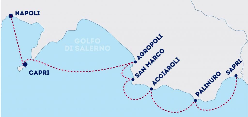 linea 3 cilento napoli capri