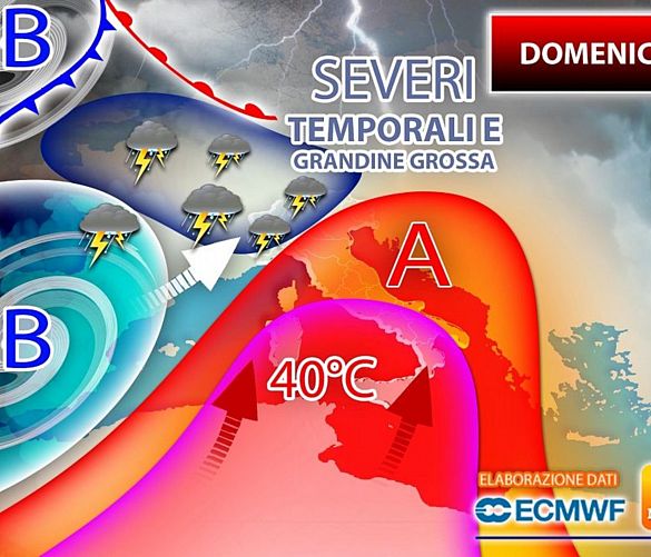 19062021 anticiclone africano 40 gradi