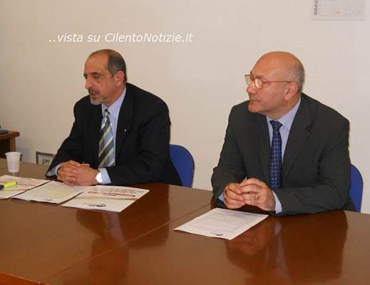 19072013 Pietro Antonacchio e Michele Faiella durante una conferenza stampa