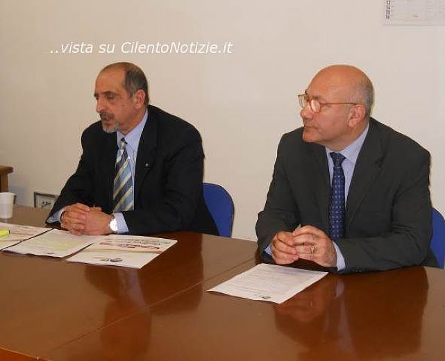 19072013 Pietro Antonacchio e Michele Faiella durante una conferenza stampa