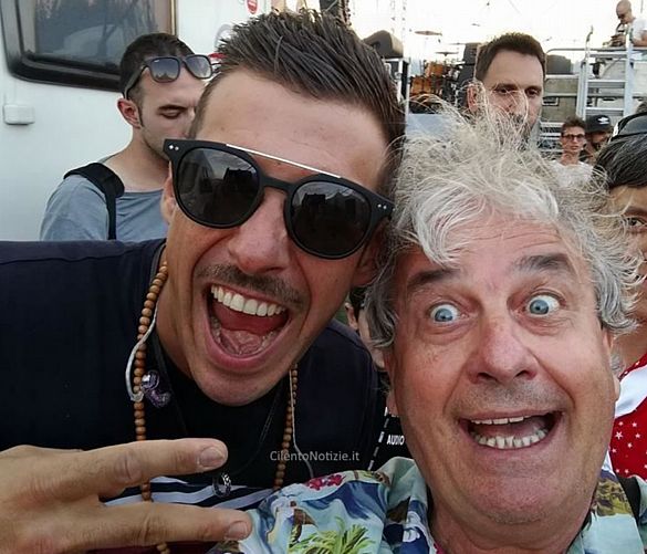 Tonino-Luppino foto - 19072017 Tonino Luppino con Francesco Gabbani