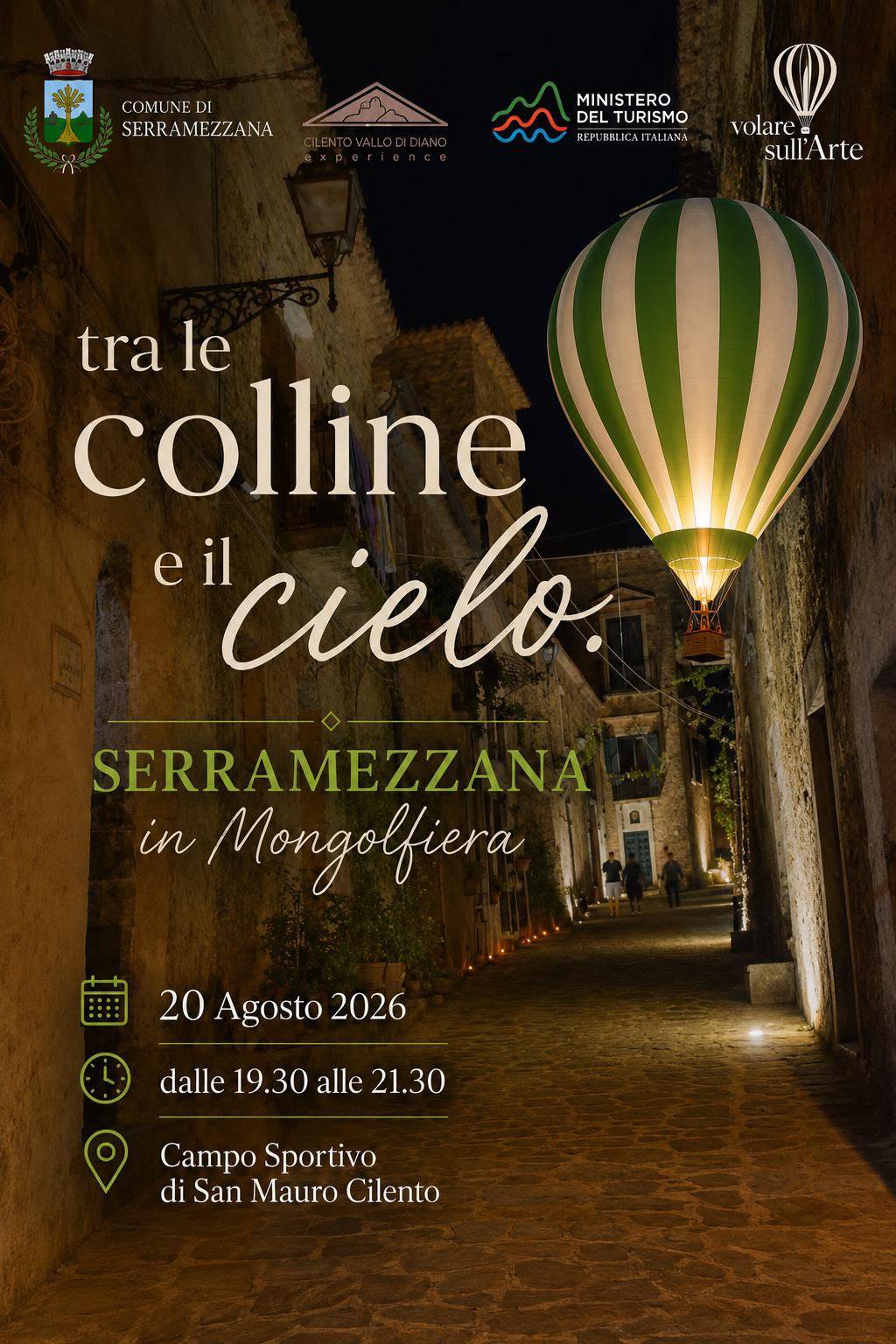 locandina mongolfiere serramezzana