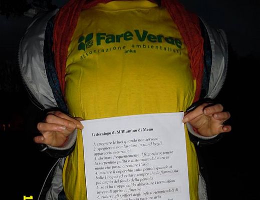 20022016 decalogo illumino di meno sapri