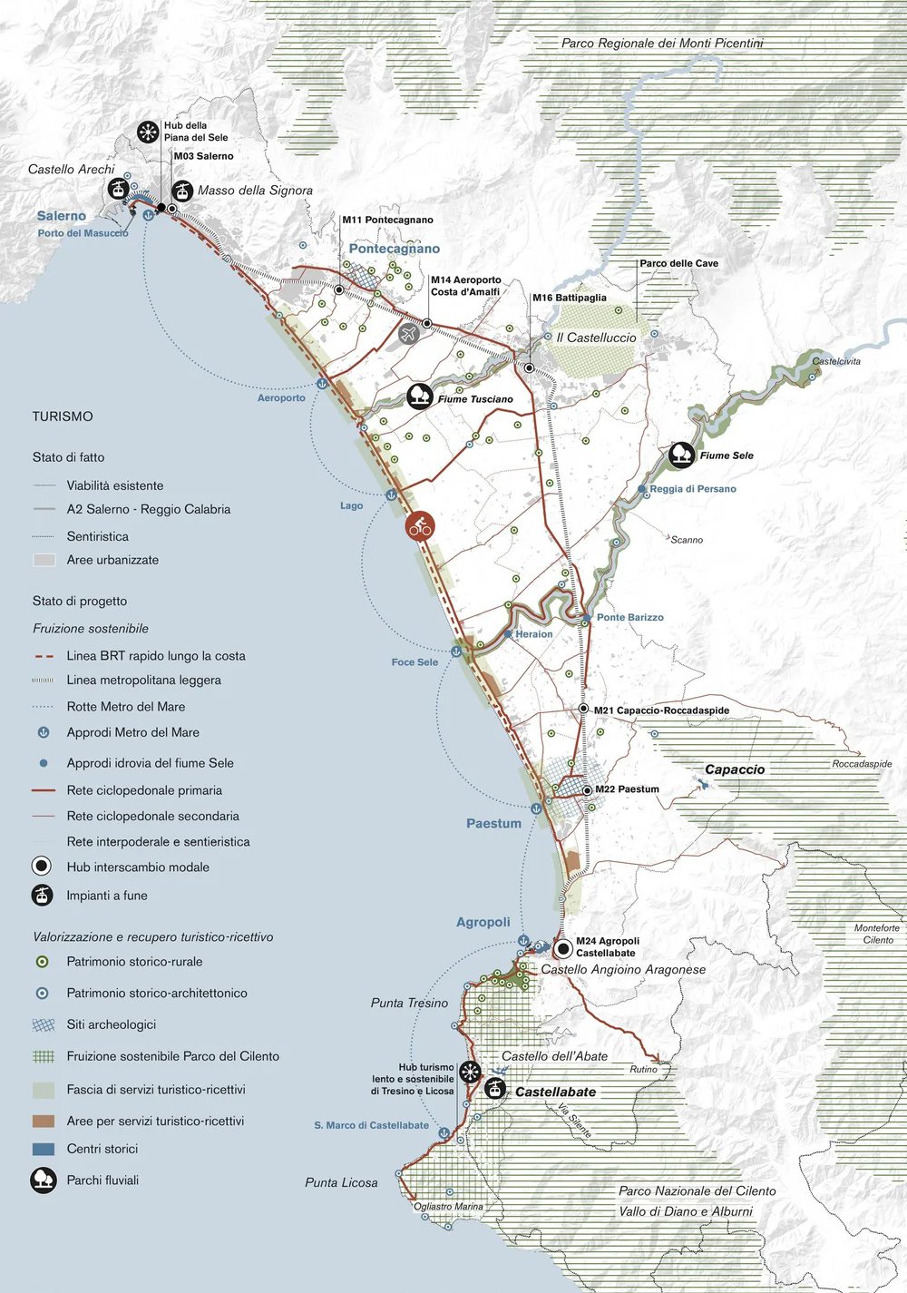 mappa lungomare