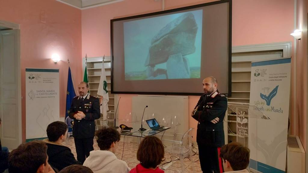 foto incontro in villa matarazzo castellabate