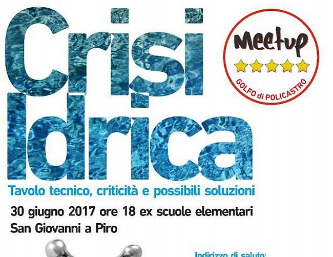 20062017 locandina crisi idrica