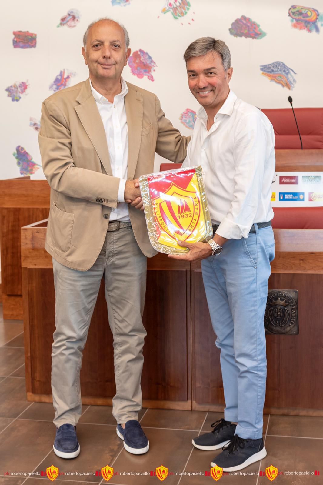 foto sindaco e presidente