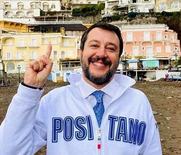 20082020 matteo salvini positano