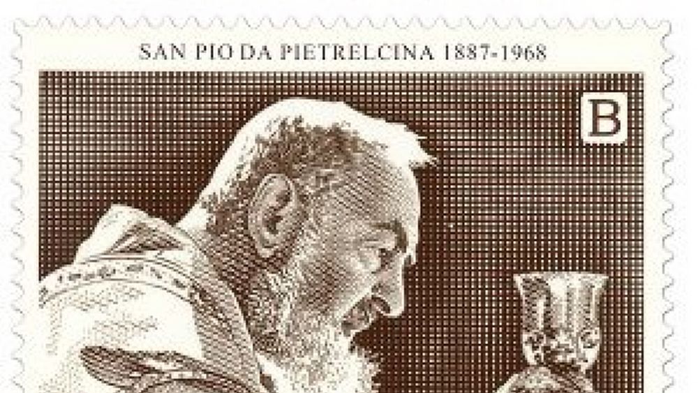 20092018 francobollo San Pio da Pietrelcina