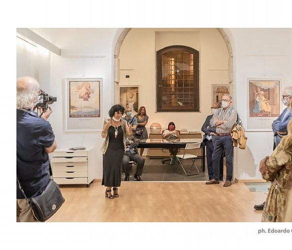20092020 Momenti del Vernissage Il Panno Ritrovato