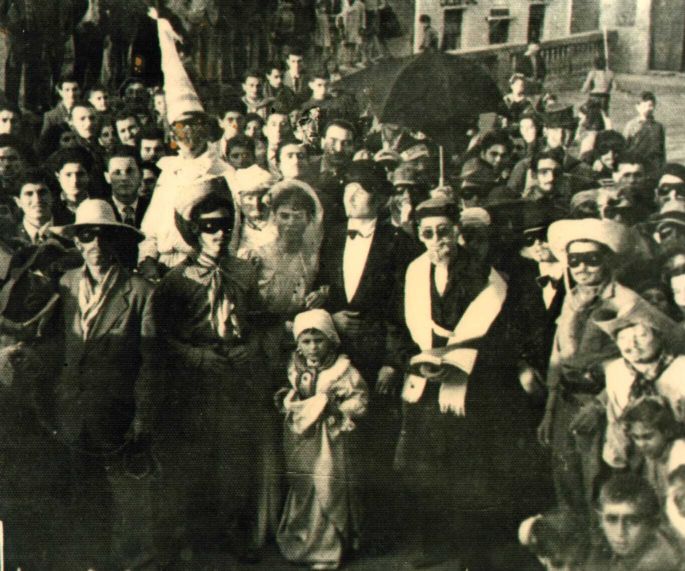 foto storica carnevale di agropoli