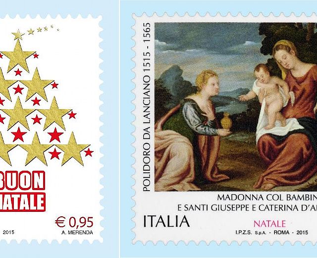 20112015 buon natale francobollo