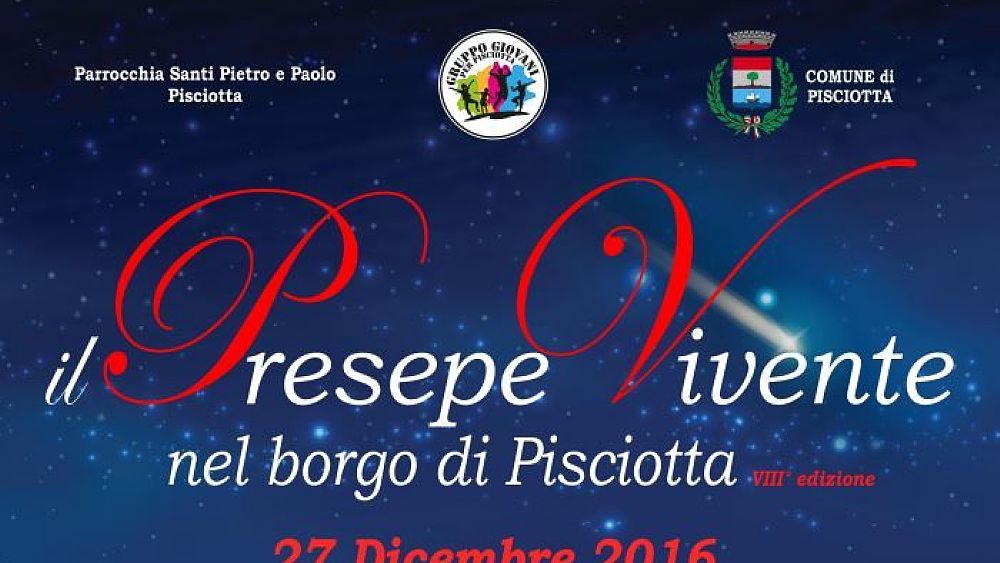 20122016 presepe vivente pisciotta