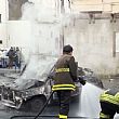 Cronaca foto - 21012015 auto a fuoco