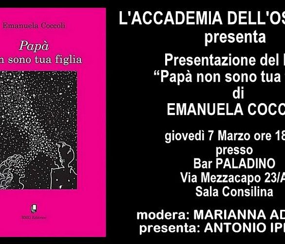 21022019 libro papa non sono tua figlia