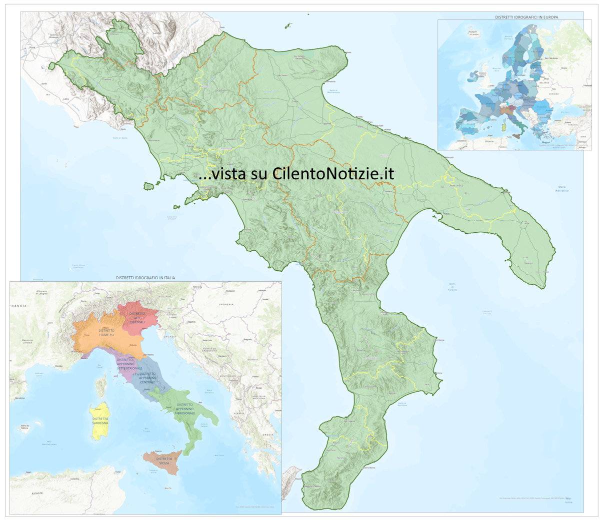 distretti idrografici italia