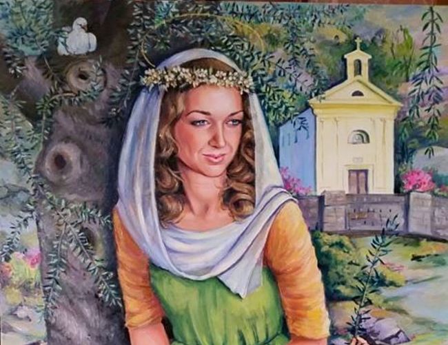 Marisa-Russo foto - 21052017 quadro di elena vilkov madonna della pace