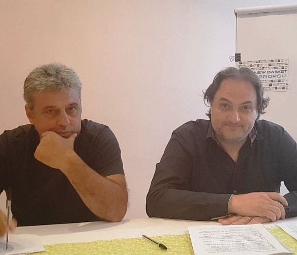 21062019 coach Lepre e presidente Passaro