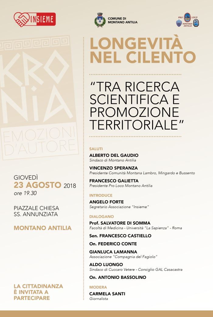 logevità locandina cilento