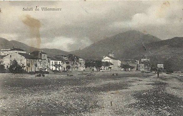 cartolina di villammare cilento 1917