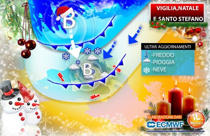 previsioni meteo natale e capodanno