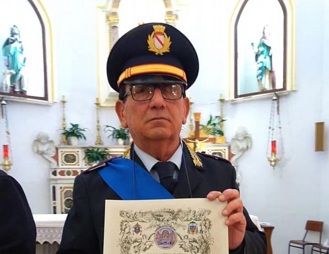 Tonino-Luppino foto - 22012019 Tenente Fasano Pergamena