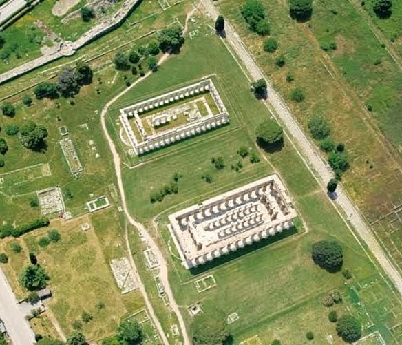 22042016 templi di paestum dall alto