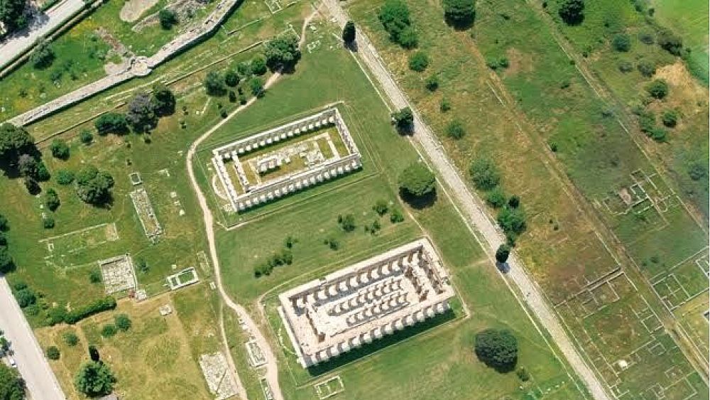 22042016 templi di paestum dall alto