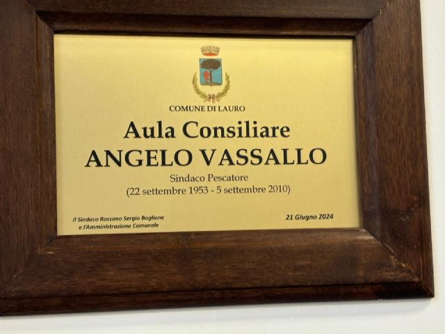 aula consiliare vassallo