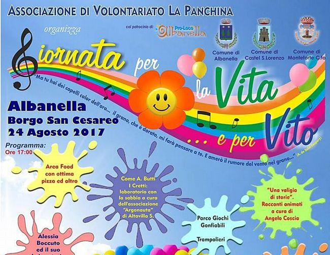 22082017 Locandina Giornata per la Vita e per Vito