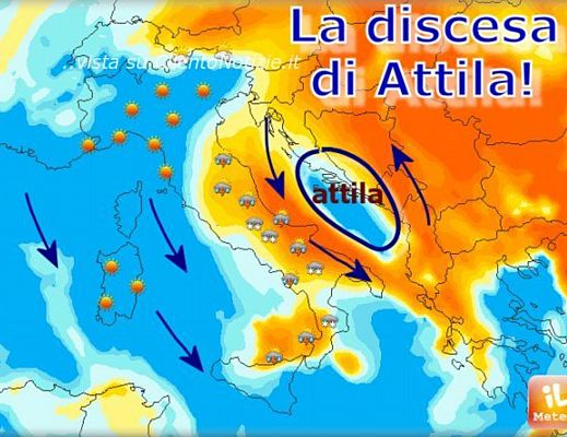 22102014 maltempo attila in arrivo