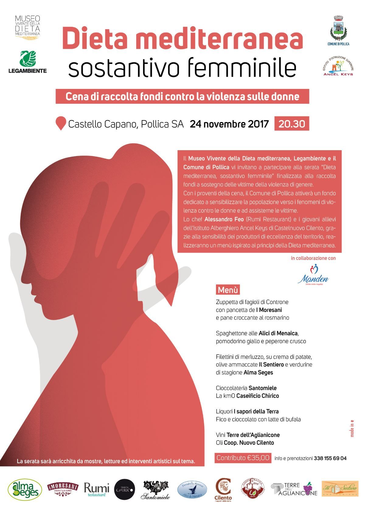 locandina cena donna