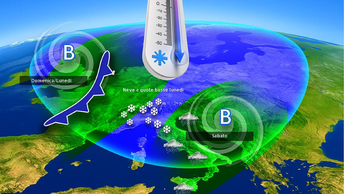 22112025 meteo italia gelo polare