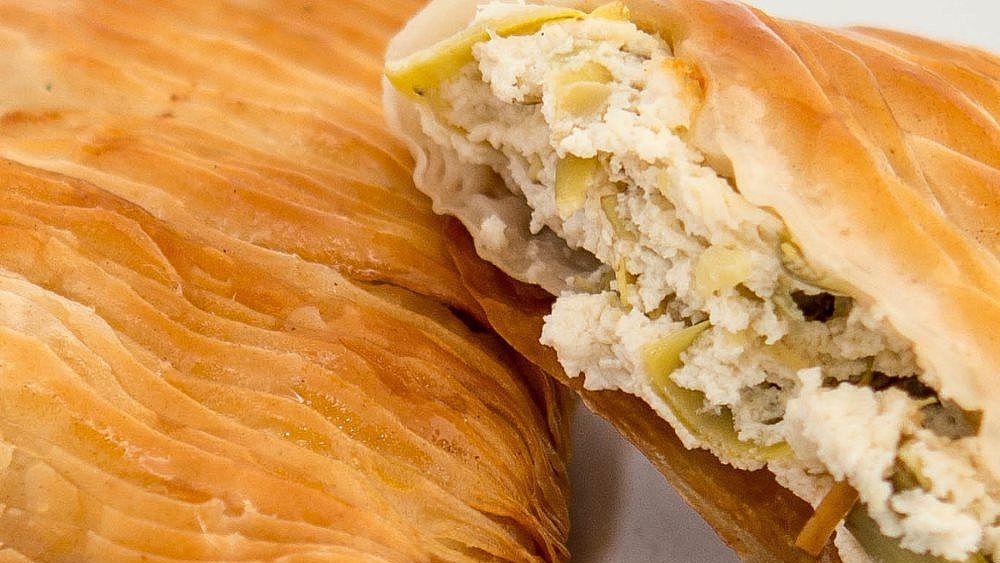23042019 sfogliatella al carciofo bianco